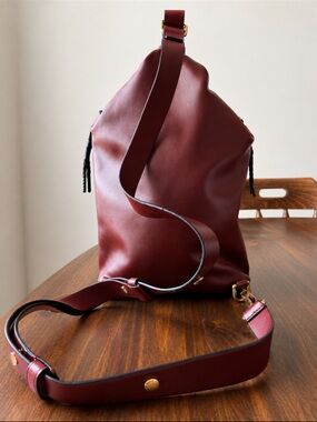 Rag & Bone Hayden Sling Bag | Oxblood Lambskin Leather
